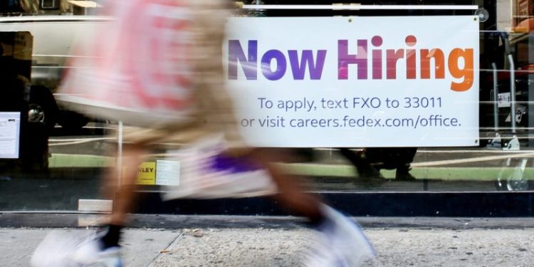U.S. added 818,000 fewer jobs than thought, adding to concerns about a slowing economy