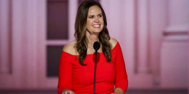 Gov Sanders hits campaign trail as top surrogate for Trump in key battleground state: ‘Going full-speed ahead’