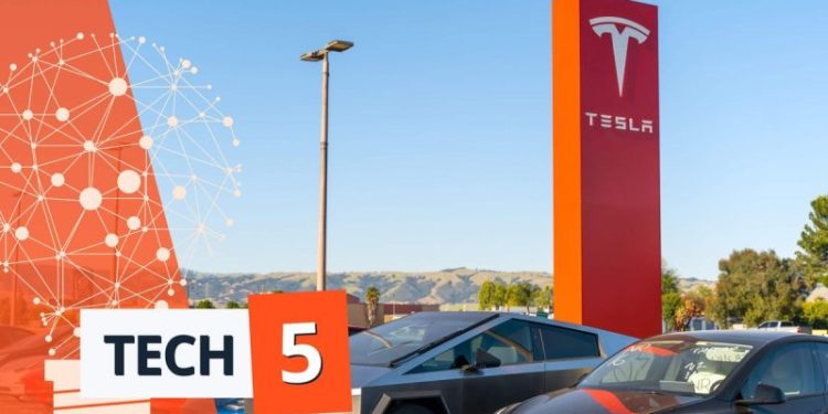 ​Tech 5: Tesla Shares Up on Full Self-driving News, Qualcomm Eyes Intel’s Chip Business