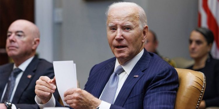 Biden calls VP Harris ‘president’ at hurricane briefing after being interrupted twice