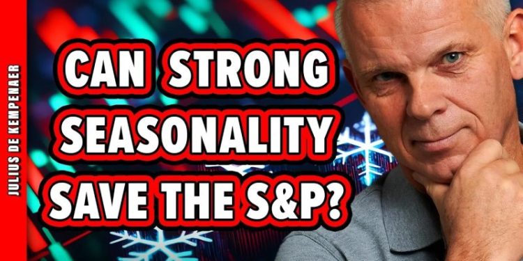 S&P 500 Under Pressure, Can Strong Seasonality Save It?