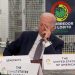 Biden appears to rest his eyes at African summit in Angola