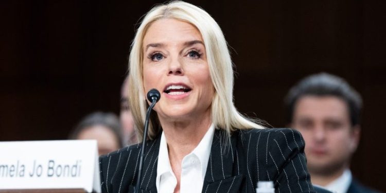 Trump AG nominee Pam Bondi advances to final Senate vote