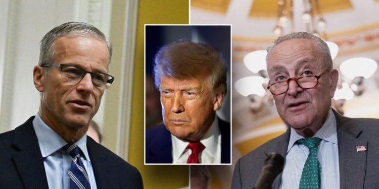 Senate GOP pushes Trump budget framework through after marathon vote series