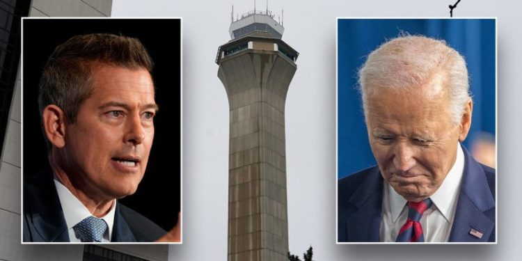 Duffy blasts Biden, Buttigieg for ignoring report about failing air traffic control system: ‘DID NOTHING!’