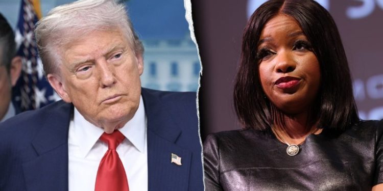 Trump lashes out at Crockett, renews call for cognitive test