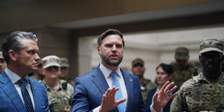 Vance, White House blast ‘crazy communists’ protesting DC clean-up, terrorizing locals: ‘Stupid White hippies’