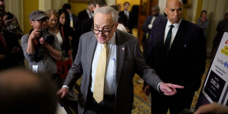Senate Dems emboldened by weekend rallies block GOP plan to end shutdown for 11th time