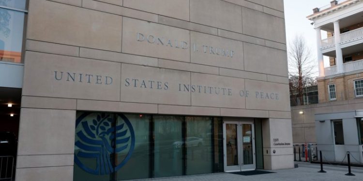 US Institute of Peace officially renamed for Trump as White House moves to dismantle agency: ‘Congratulations’